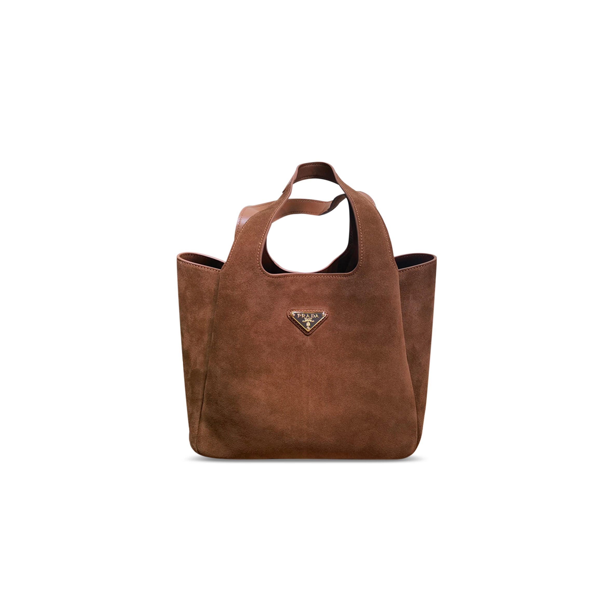 PRADA SMALL LEATHER TOTE BAG 1BG335 (25*21.5*14cm)